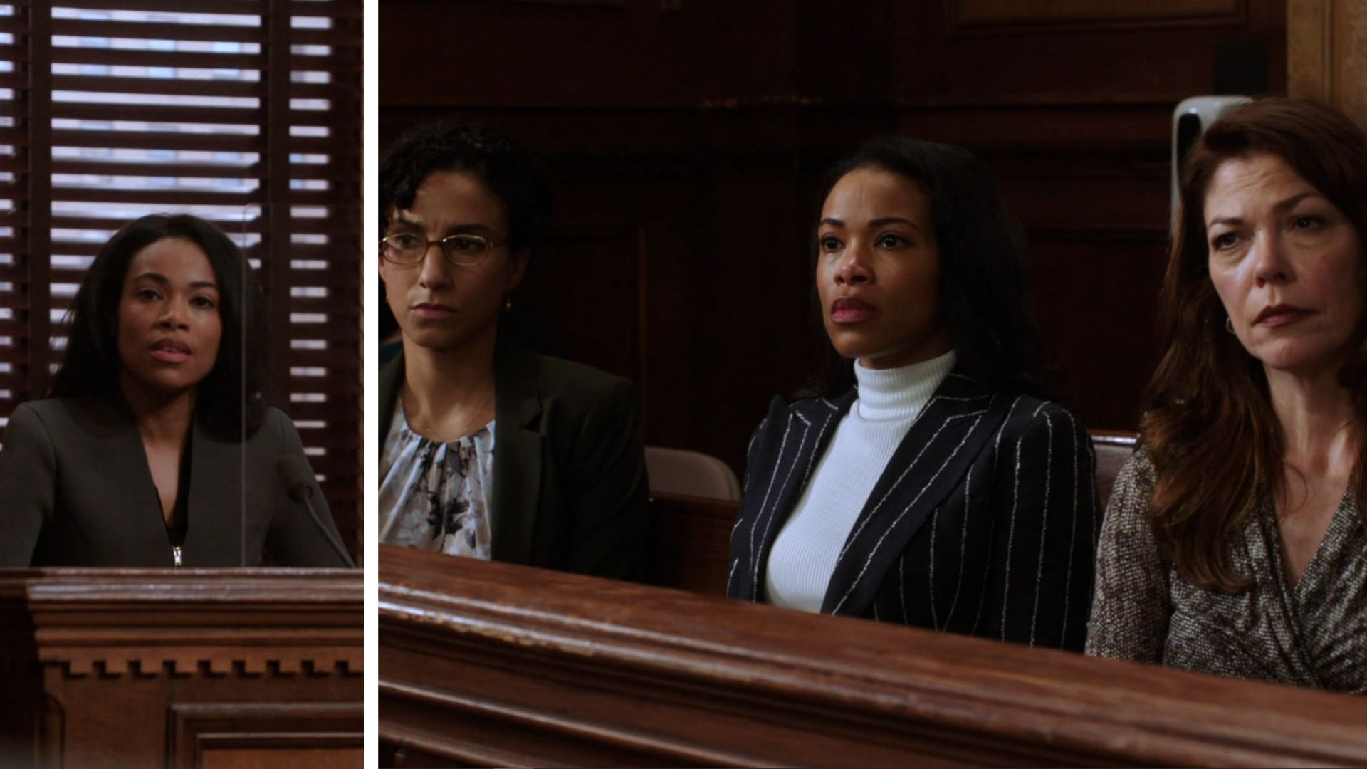 The survivors in Law &amp; Order: SVU &ndash; The Long Arm of the Witness (Image Via: Peacock)