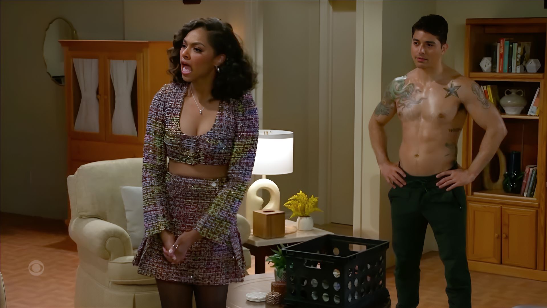 Maybe Kat and Tom&aacute;s really do belong together on Beyond the Gates | Image: CBS