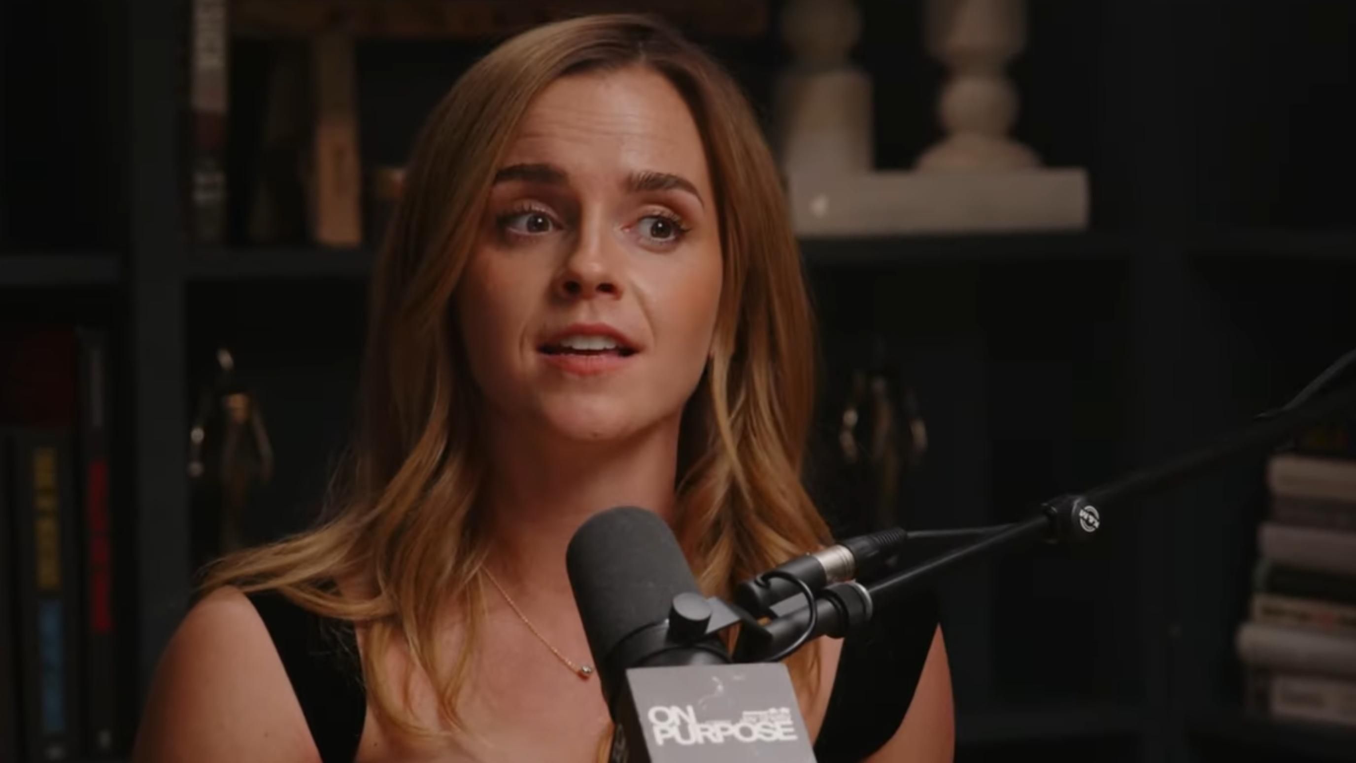 Emma Watson | Image Source: Jay Shetty Podcast via YouTube