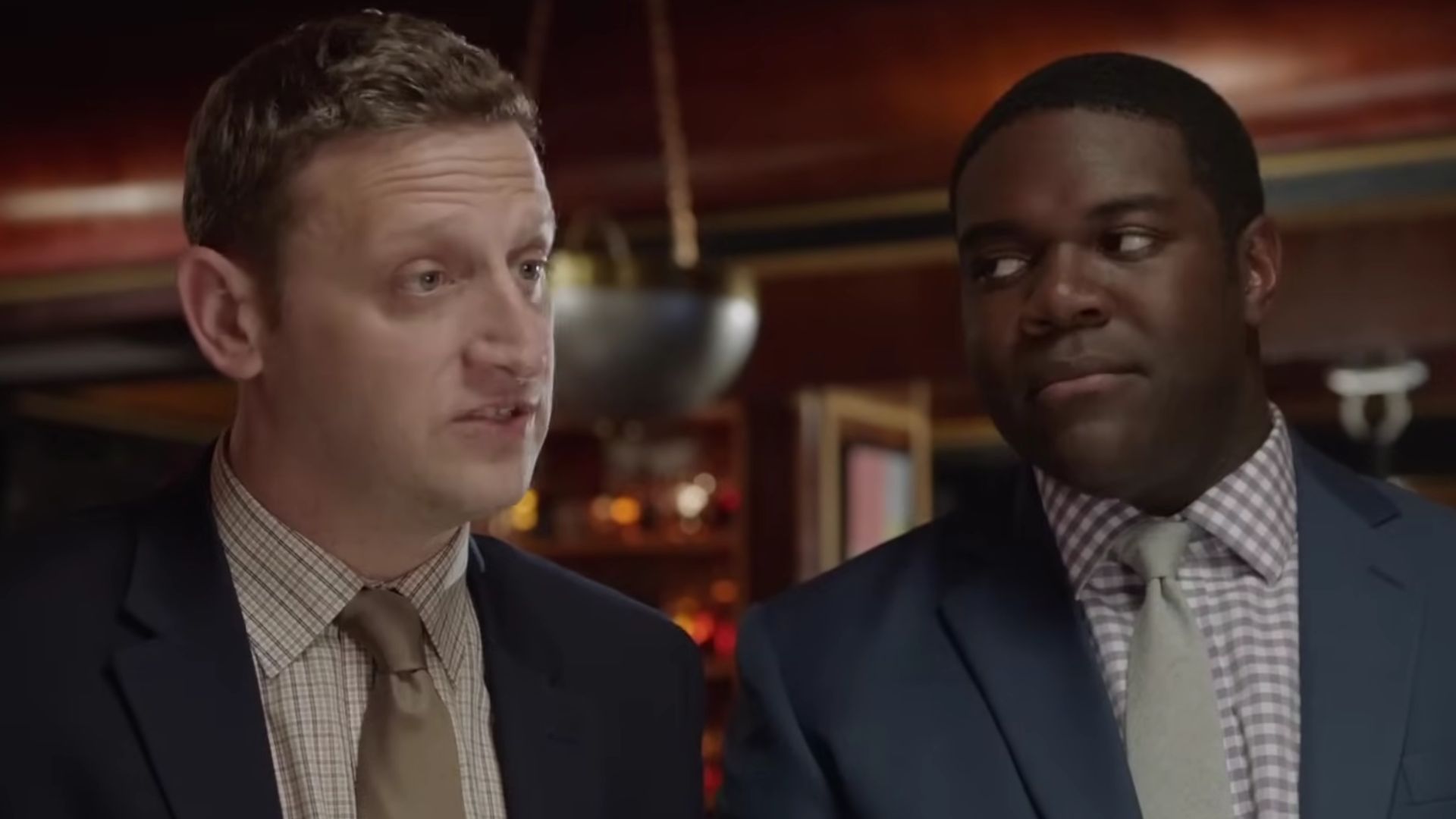 Tim Cramblin and Sam Duvet (Screenshot from YouTube/@Comedy Central)
