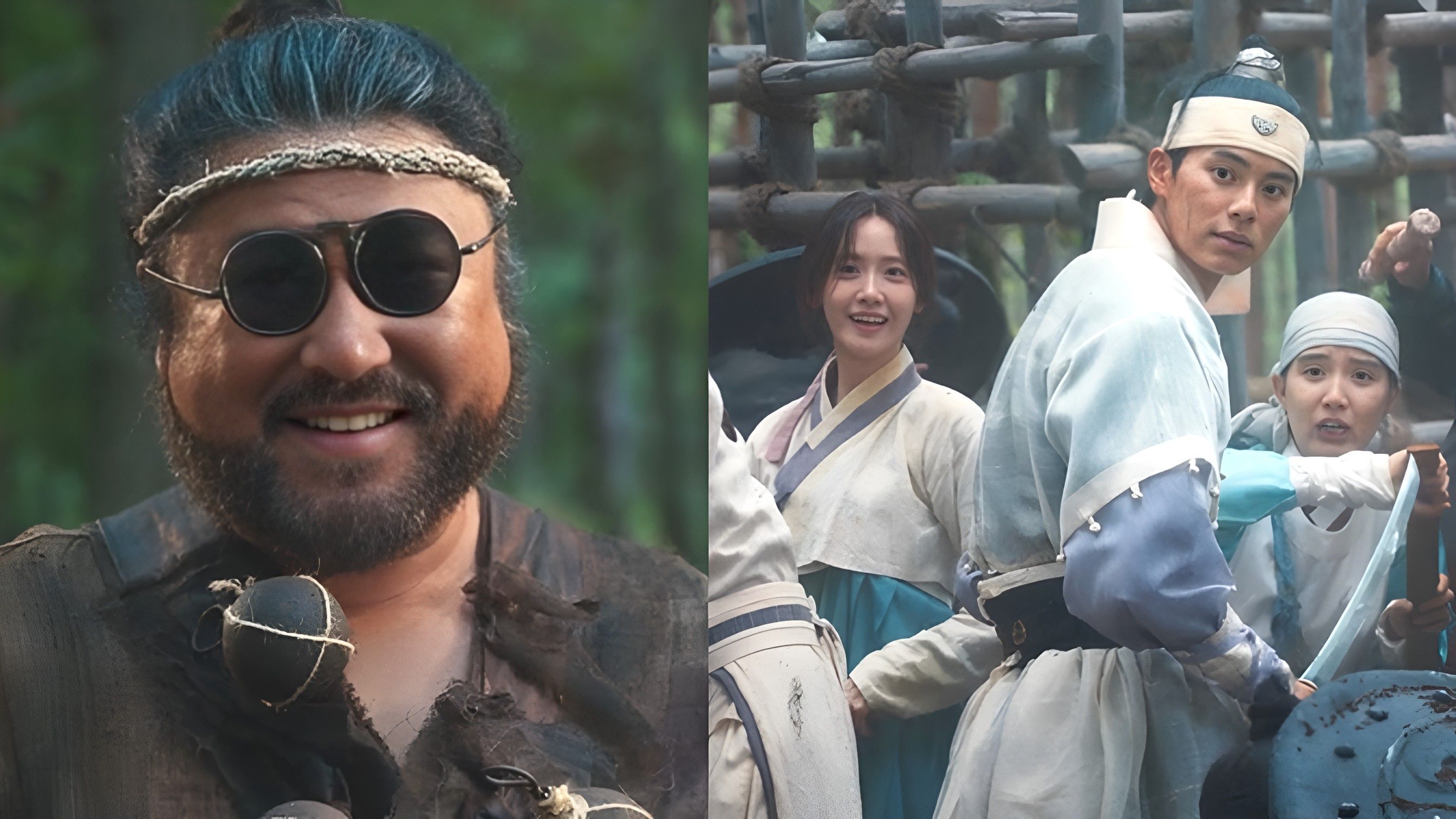 Chun-saeng helps Ji-young and the King (Image via Netflix)