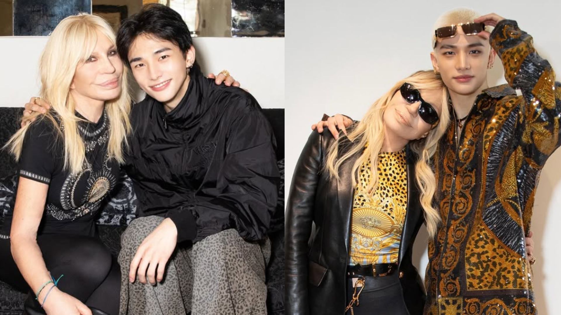  Donatella Versace shares a heartwarming post with Stray Kids&rsquo; Hyunjin after his Milan Fashion Week arrival