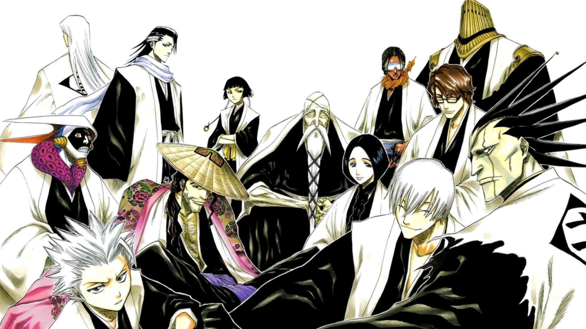 The Gotei 13 (Image Credit: Shueisha)