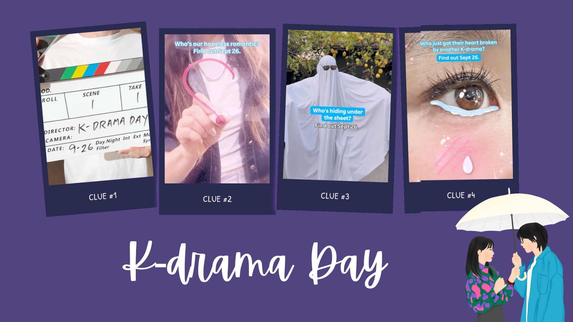 K-Drama Day clues by Rakuten Viki | Image via: Rakuten Viki/Canva | Collage by: Beatrix Kondo of Soap Central