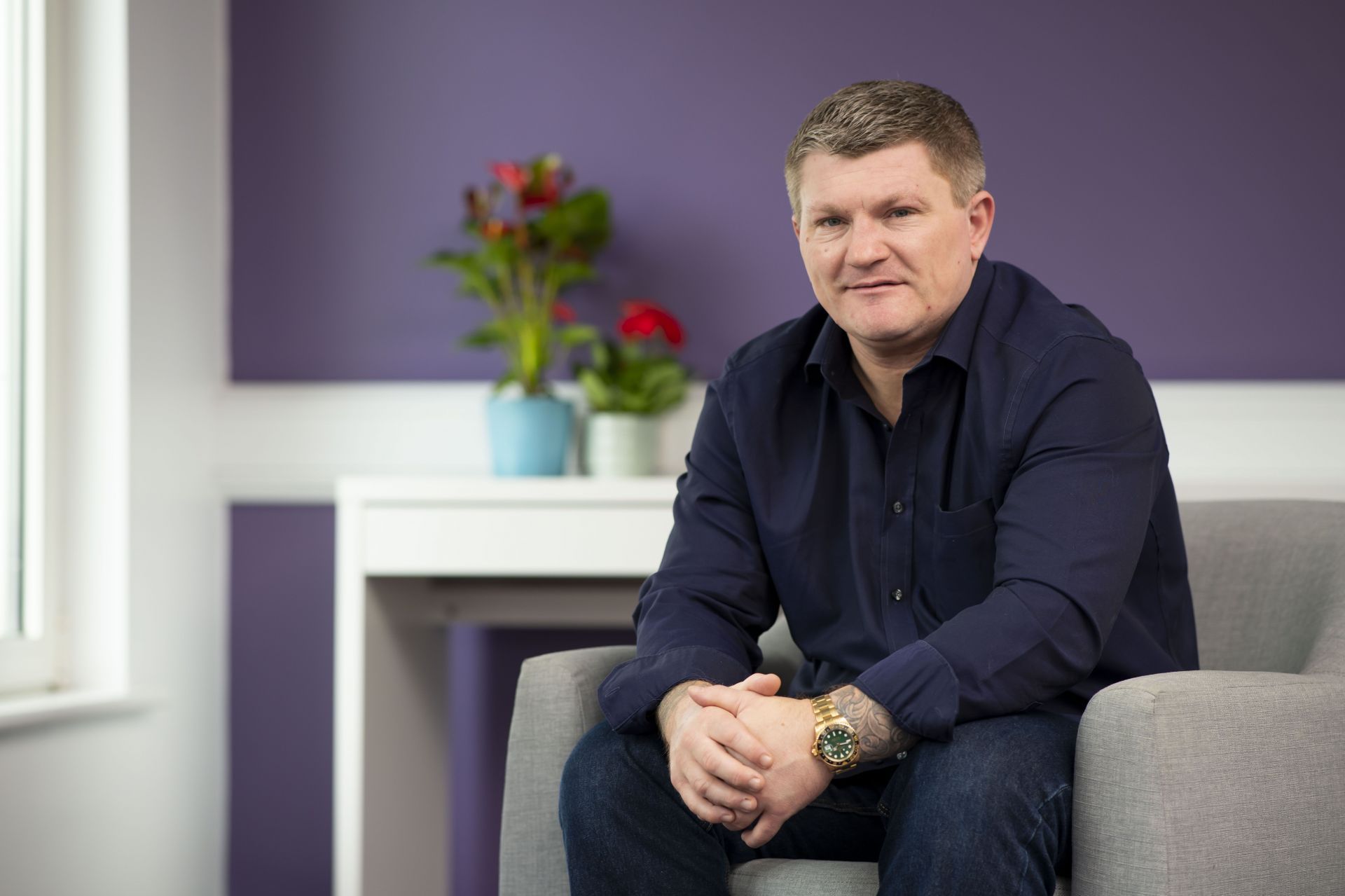 Ricky Hatton... - Source: Getty