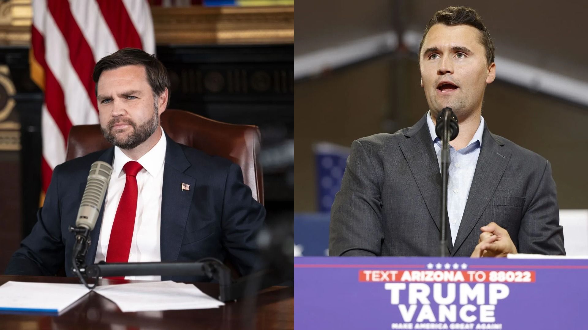 Vice President J D Vance hosted The Charli Kirk Show 