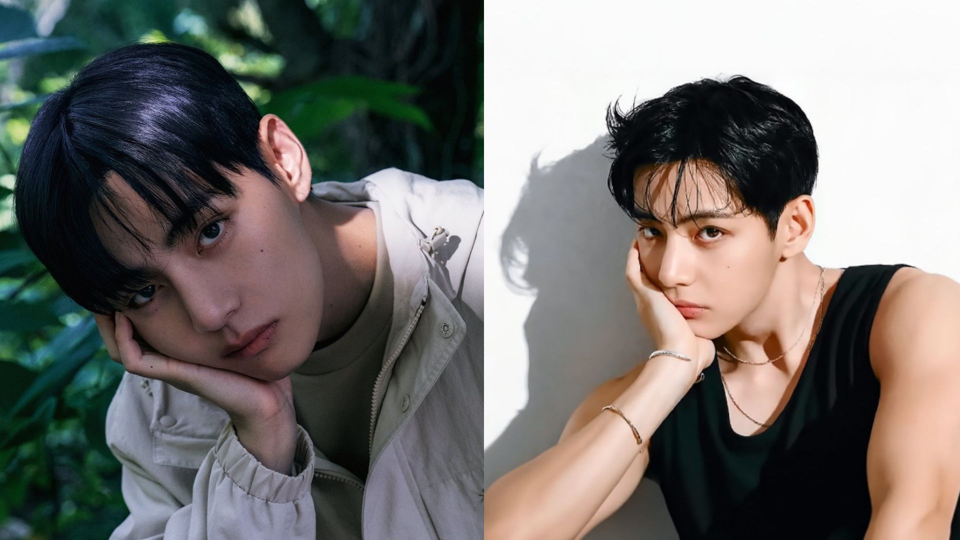 BTS&rsquo; Taehyung poses in Snow Peak&rsquo;s windbreaker jacket