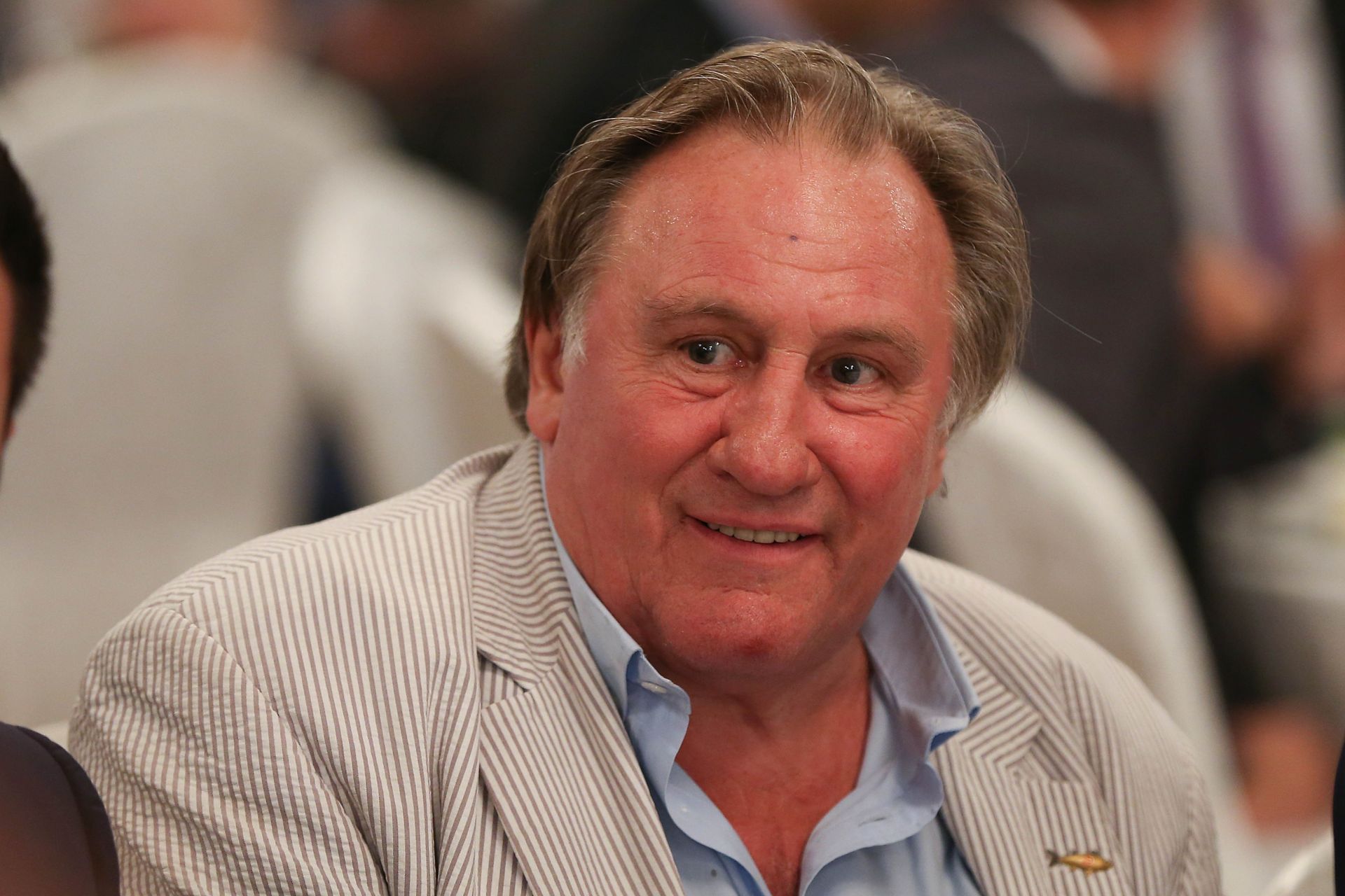 French actor Gerard Depardieu in Istanbul - Source: Getty