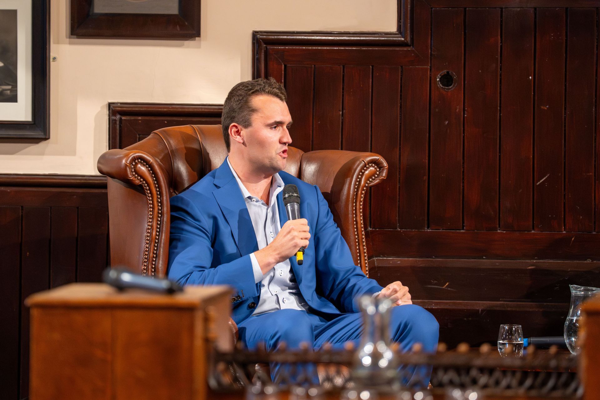 Charlie Kirk Speaks At The Cambridge Union - Source: Getty