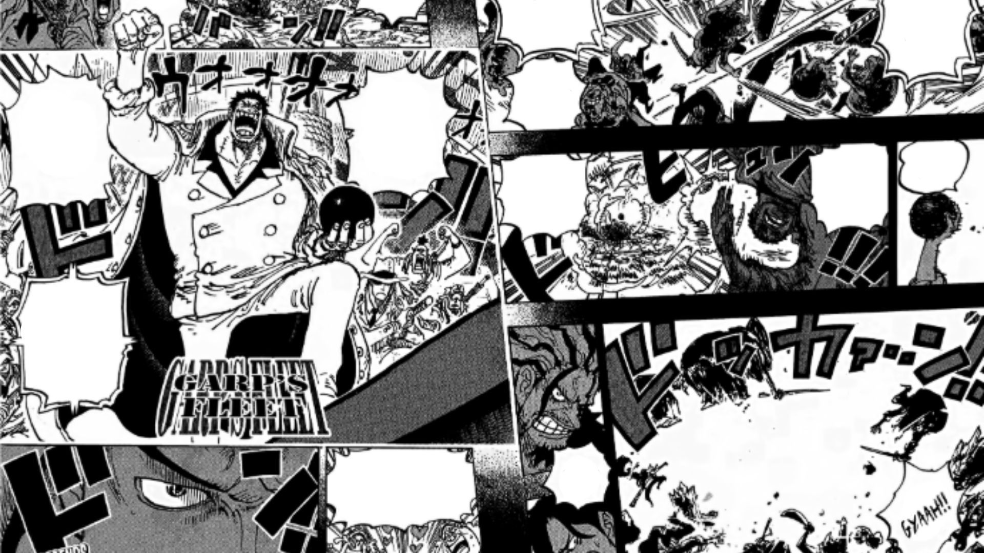 Garp as seen in One Piece Chapter 1160 (Image credit: Shueisha)
