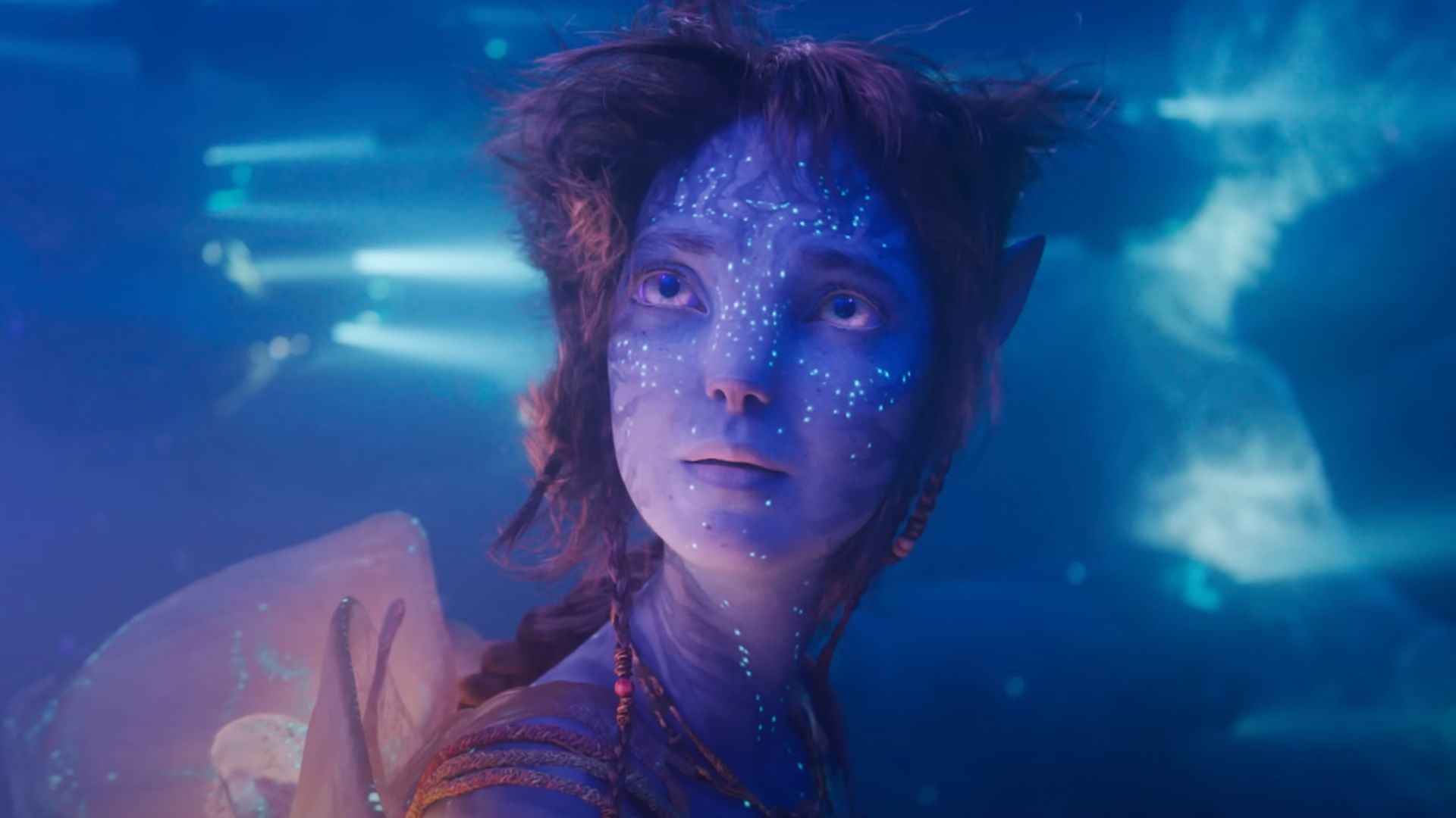 A still from Avatar: Fire and Ash