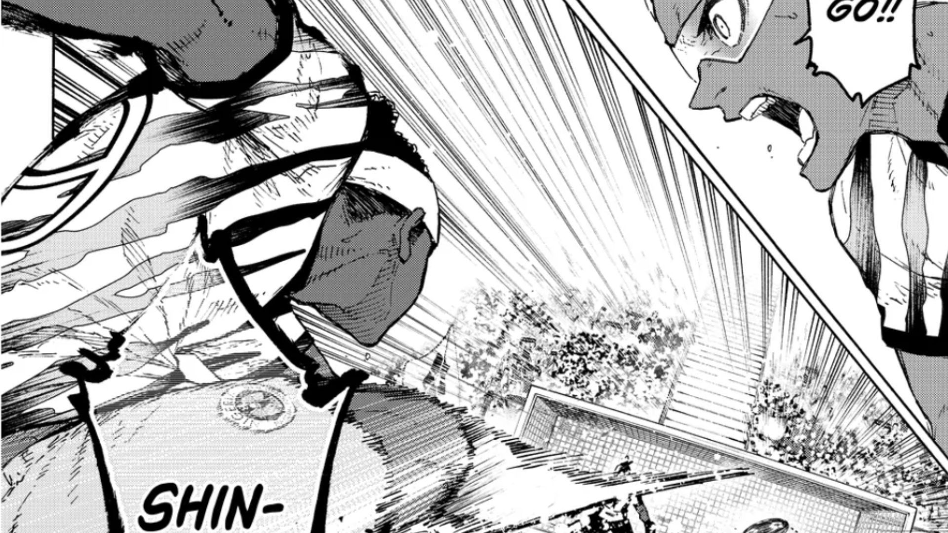 Onazi&#039;s last shot before the half-time (Image Source: VIZ)