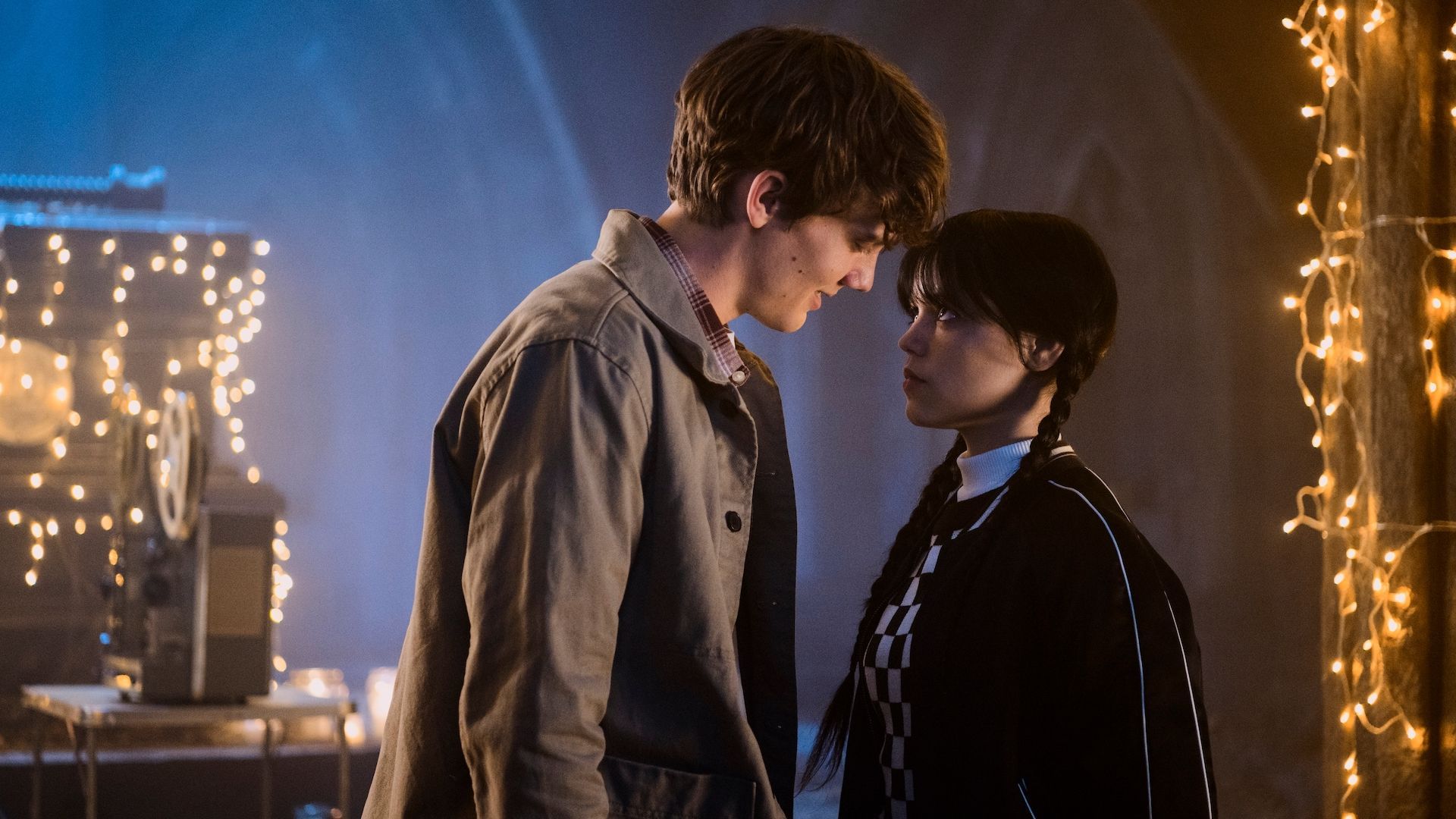Tyler and Wednesday (Image via Netflix)