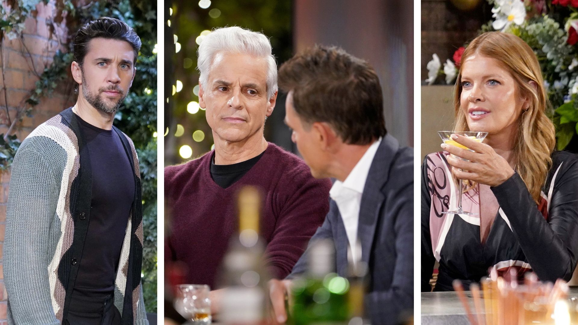 Cane, Michael, Billy, and Phyllis on The Young and the Restless | Images: JPI