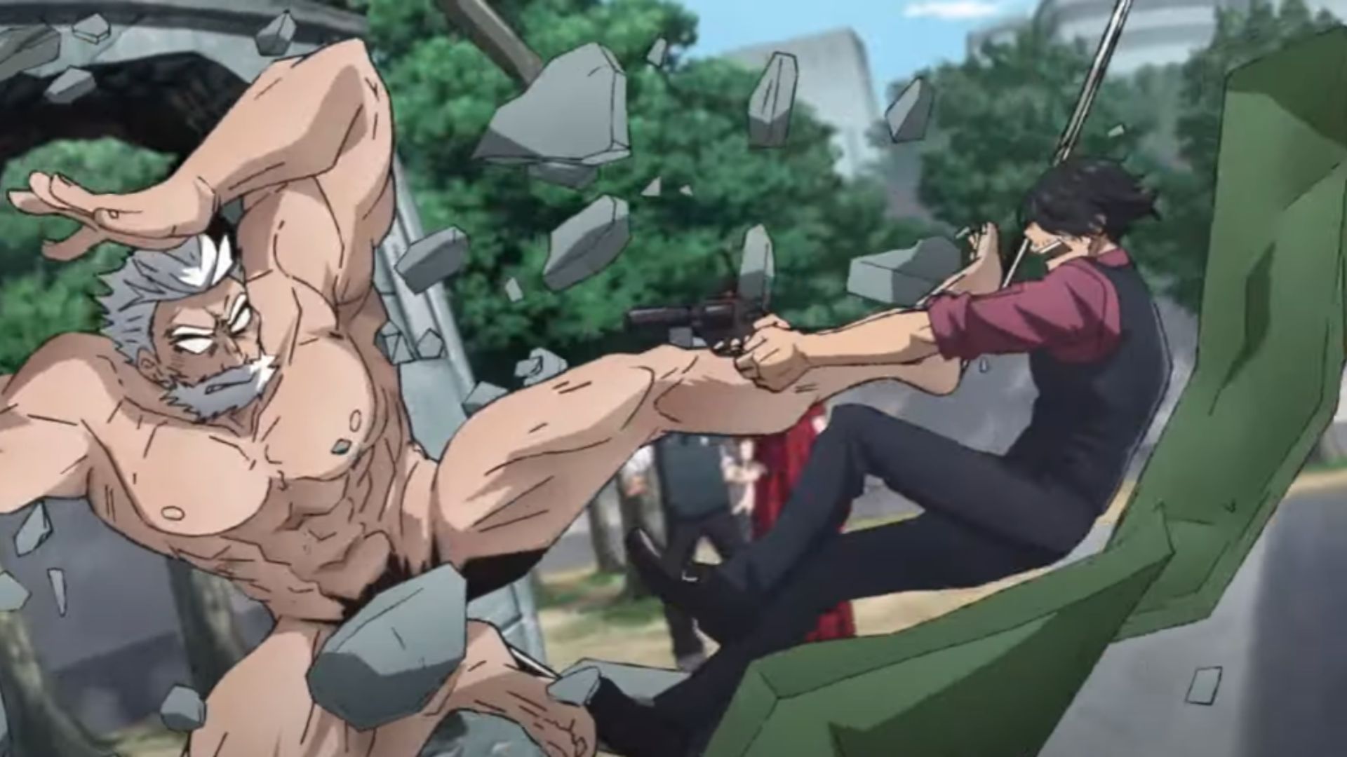 A fight sequence from the series (Image Source: Science SARU)