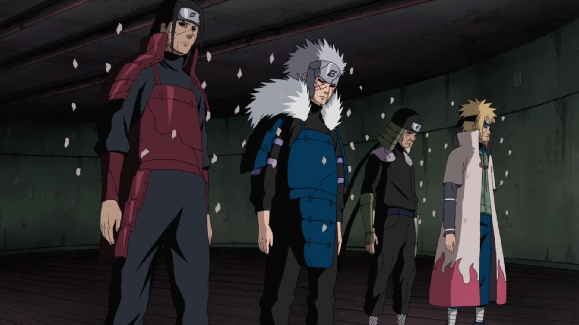 The First Four Hokages (Image Credit: Studio Pierrot)