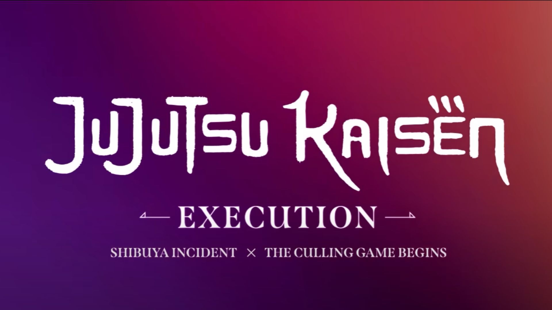 Jujutsu Kaisen: Execution compilation film