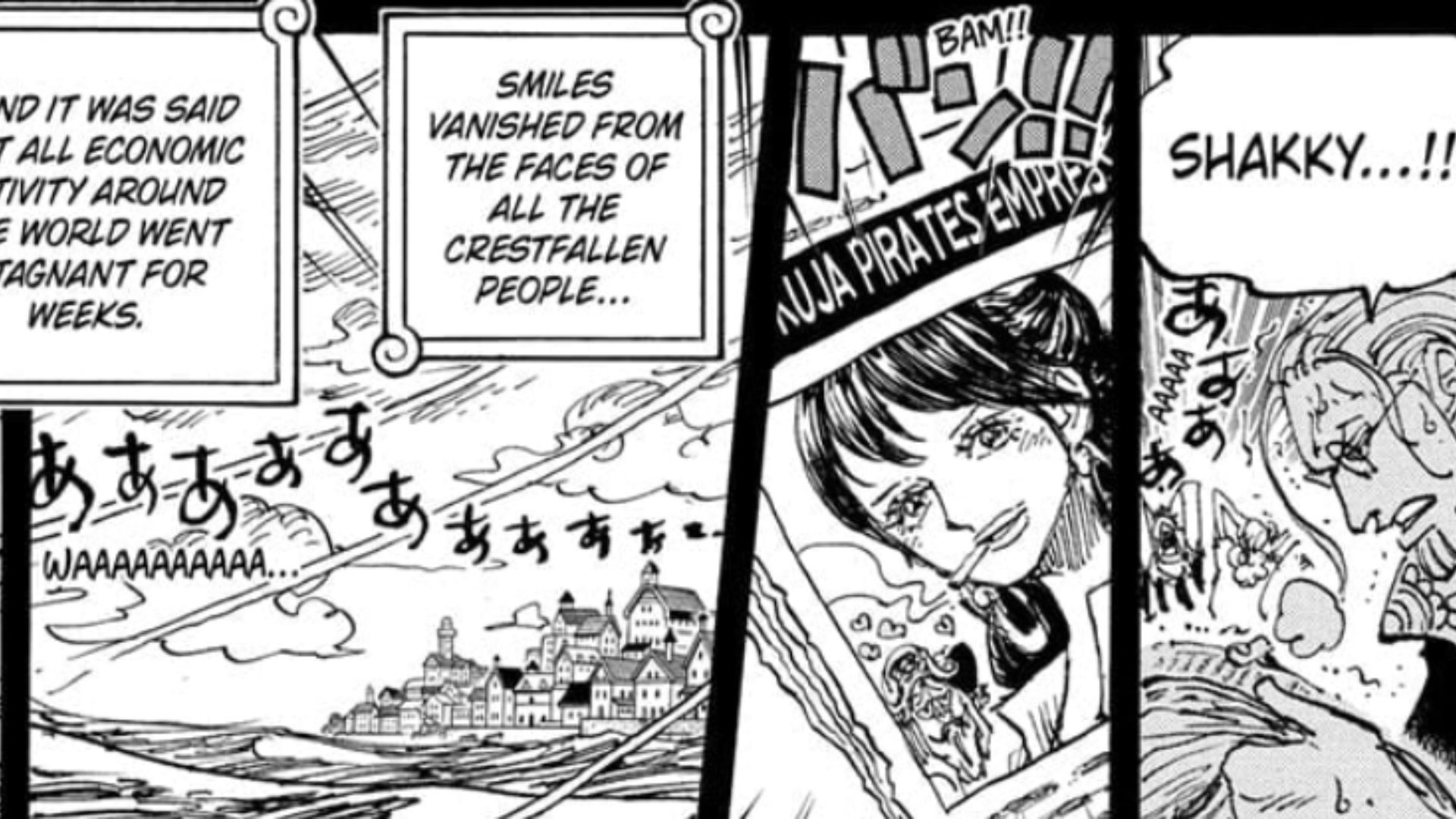 Rayleigh shocks to see Shakky got captured by Marines (Image Source: VIZ)