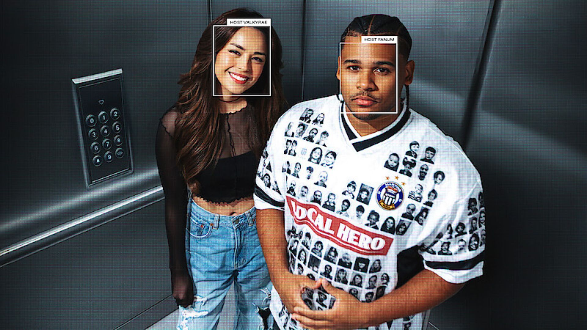 Valkyrae and Fanum - Hosts of Inside: Out | Image via Netflix