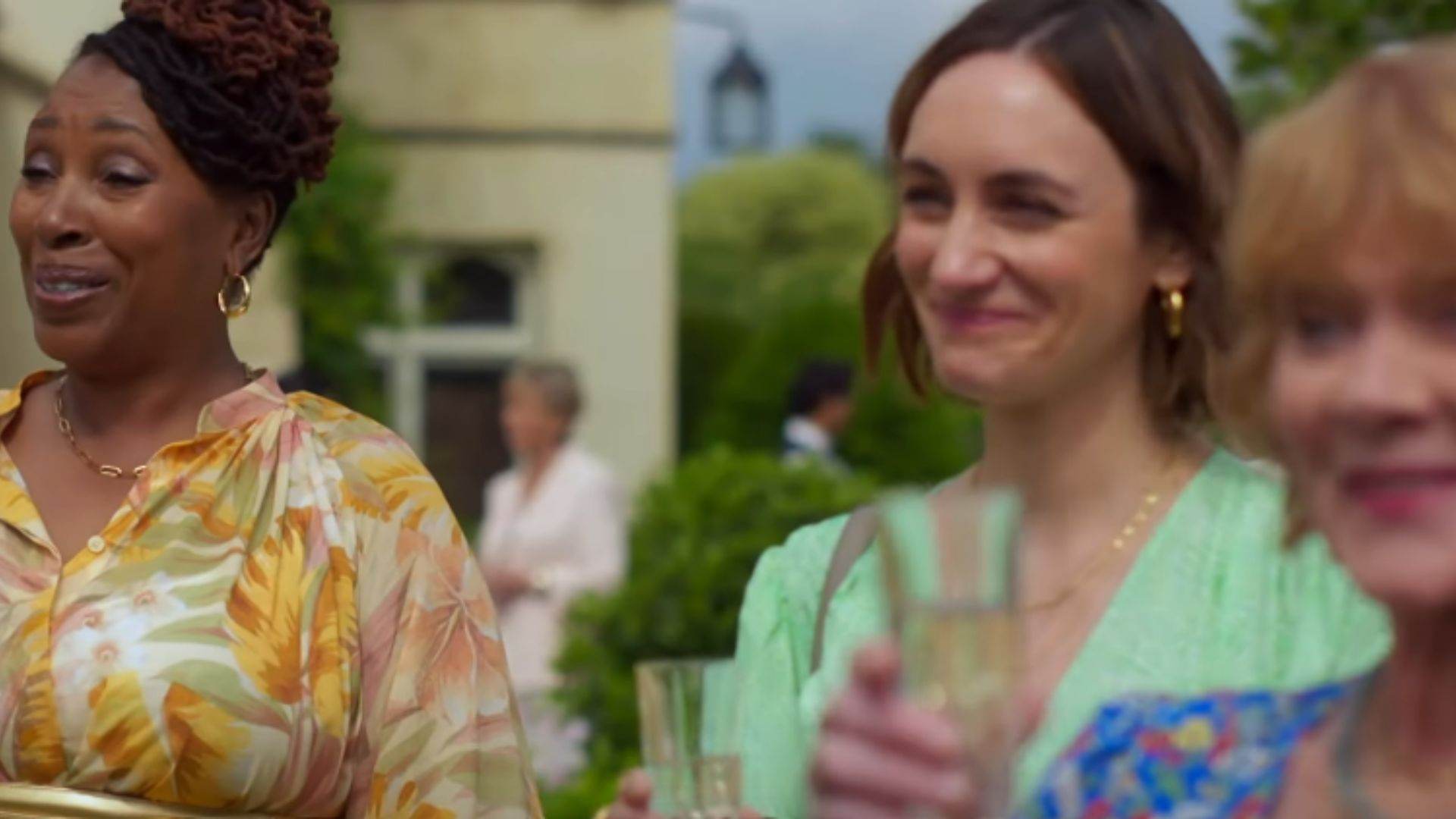 A still from The Marlow Murder Club: Season 2 Trailer (Image Via:  MASTERPIECE PBS, YouTube)