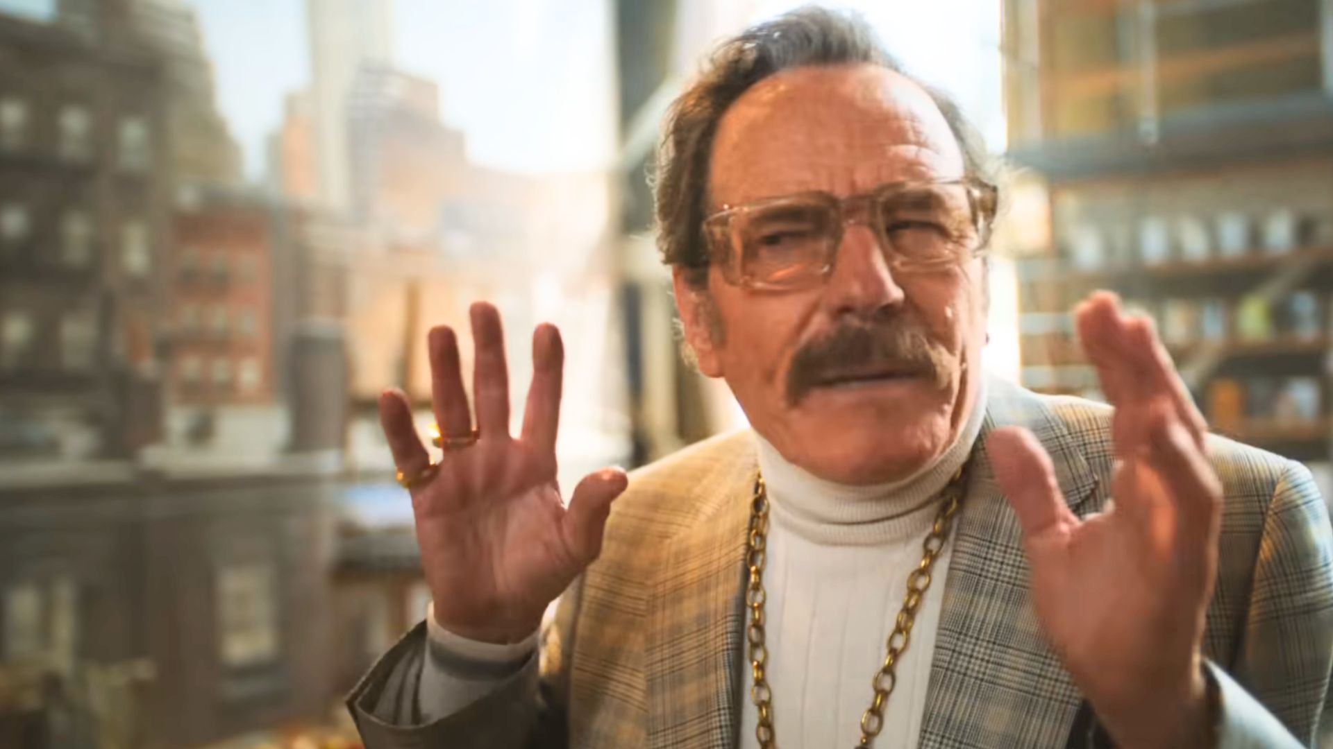 Bryan Cranston in The Studio | Image via YouTube/Apple TV