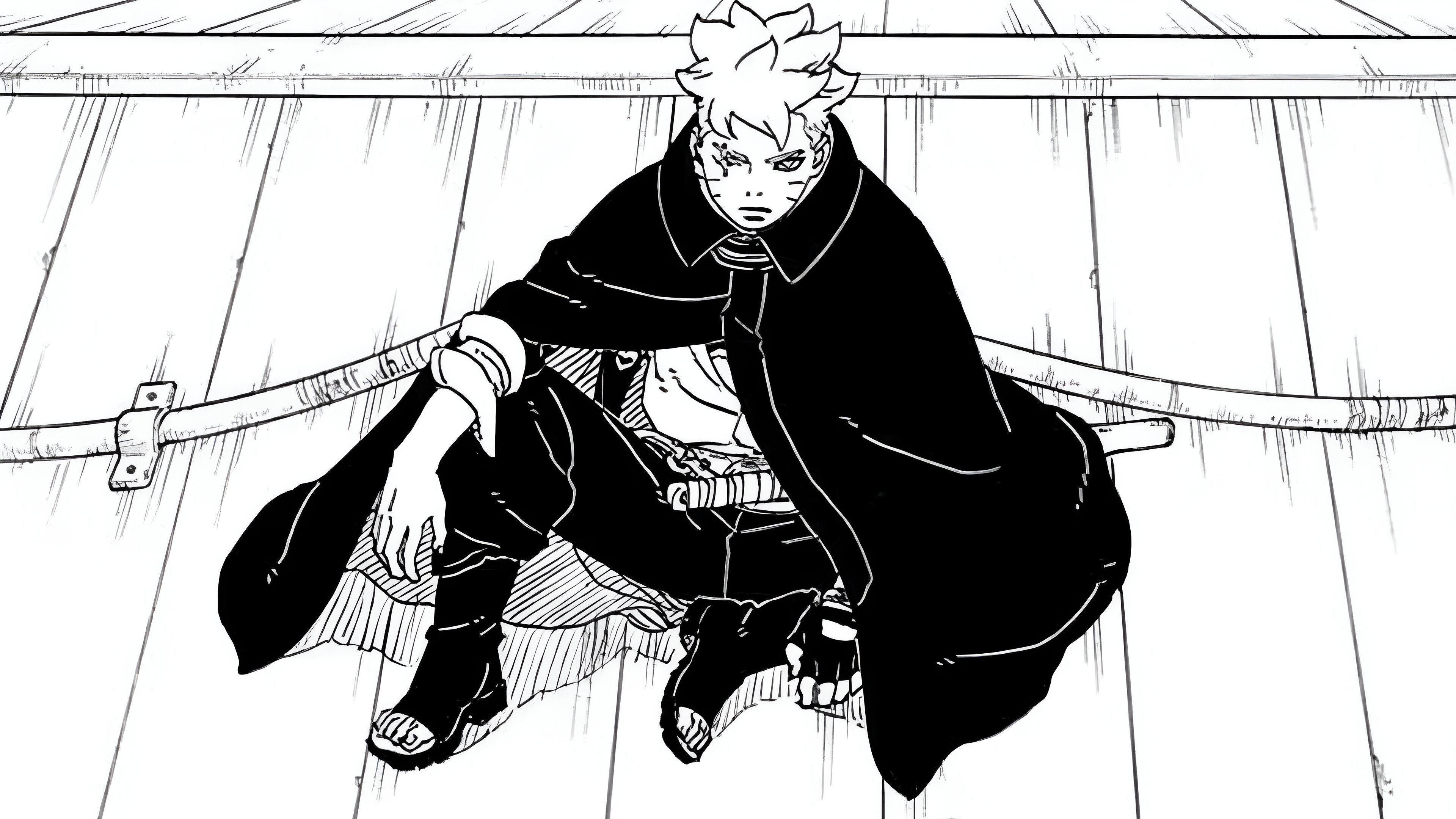 Boruto Uzumaki as seen in the manga 