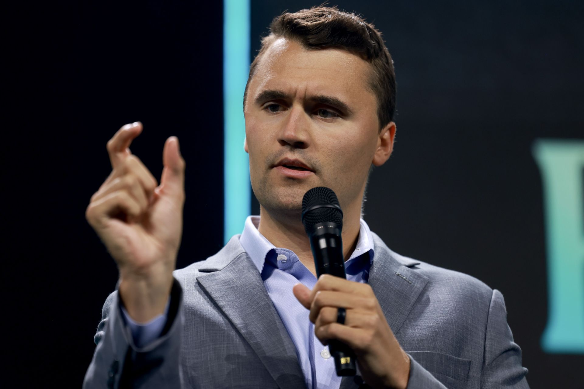 Presidential Candidate Donald Trump Addresses Turning Point USA Summit - Source: Getty. (Photo by Joe Raedle/Getty Images)
