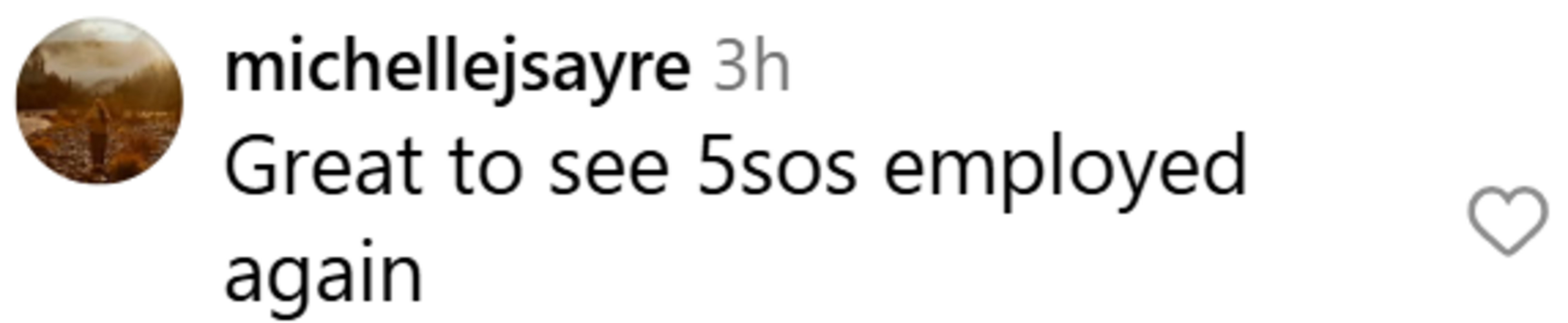 Fans react to 5SOS&#039; post. (Image via Instagram/@5sos)