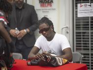 Young Thug Makes Surprise Appearance At Back-to-School Event - Image via Getty