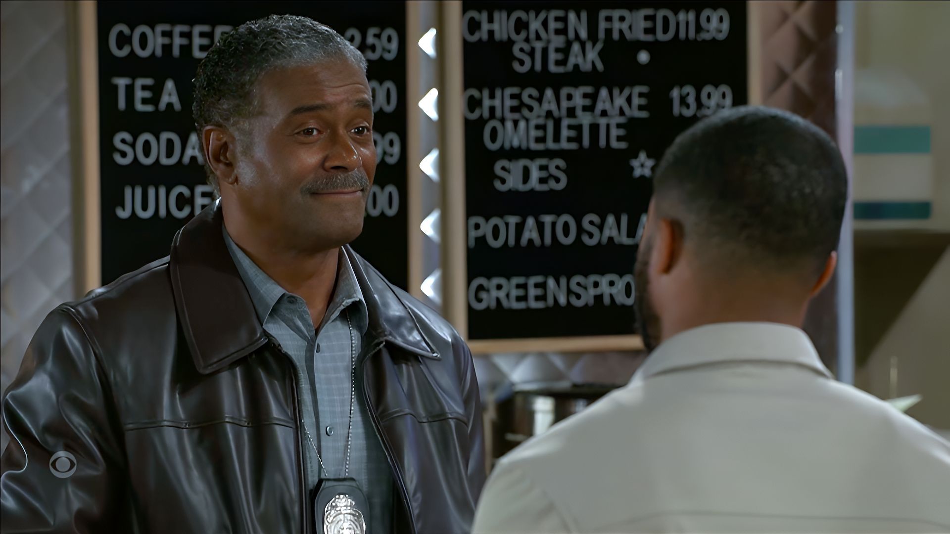 &ldquo;Temu Shaft&rdquo; was back on duty on Beyond the Gates | Image: CBS