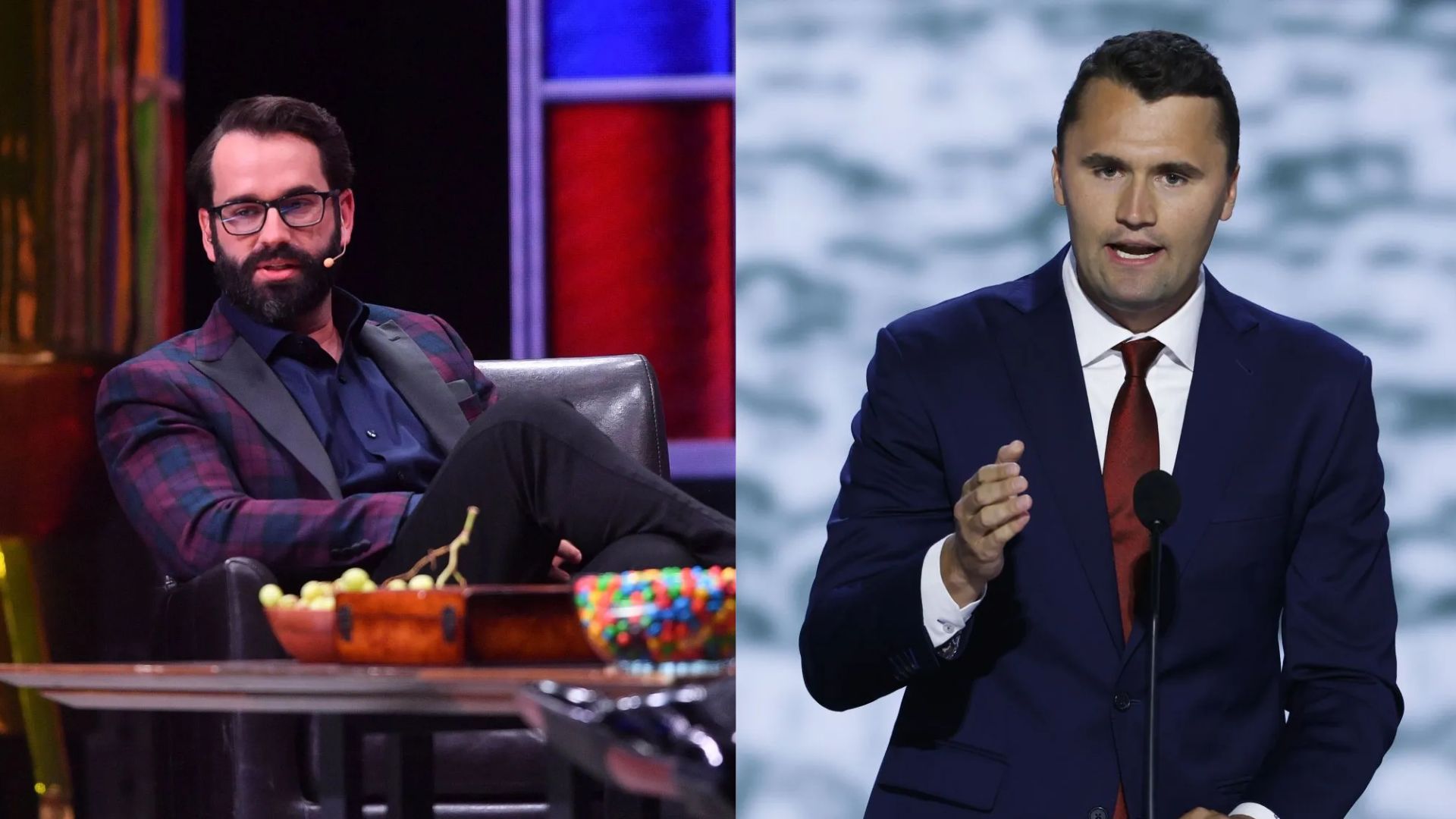 Matt Walsh and Charlie Kirk (Image via Getty)