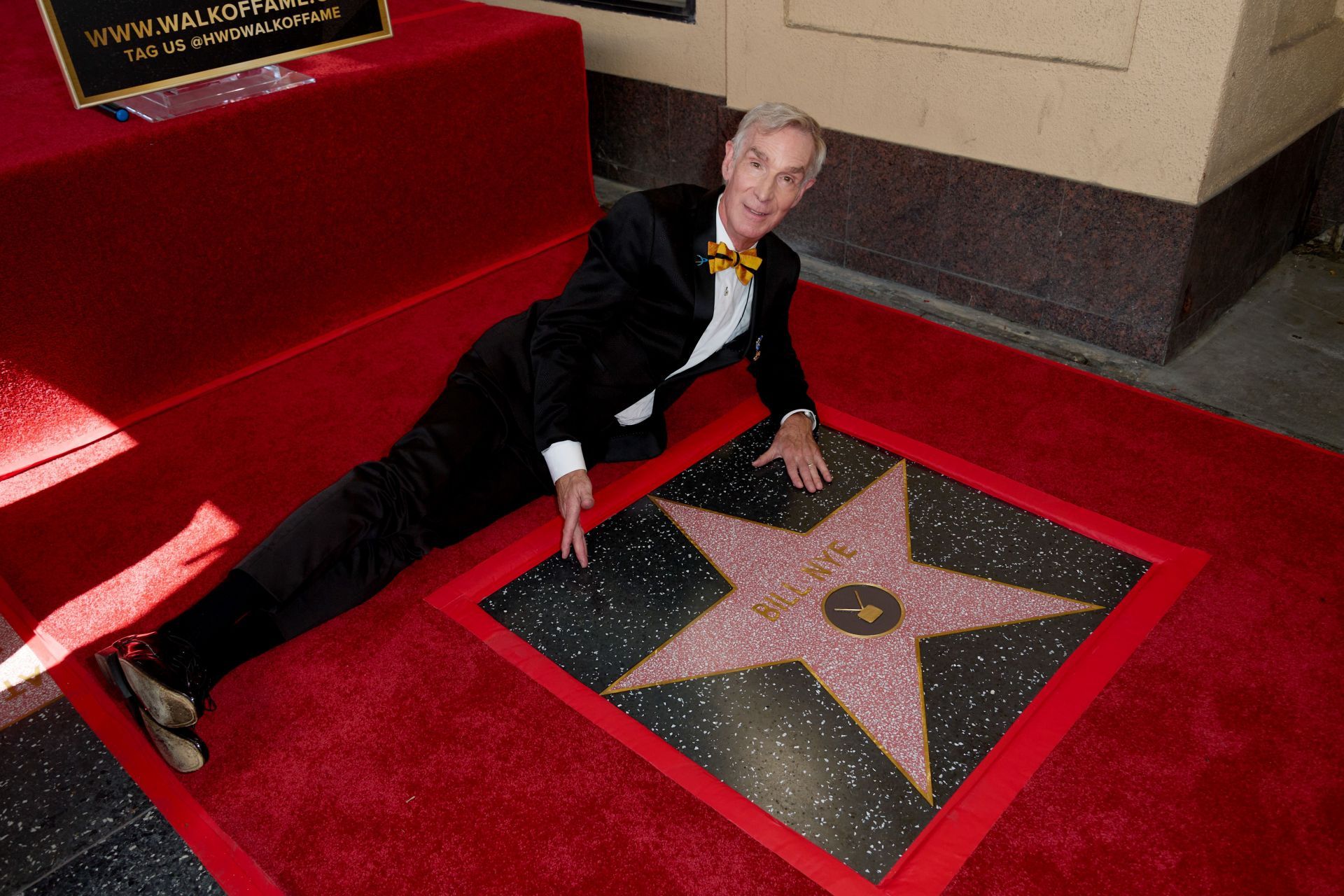 Bill Nye Honored With A Star On The Hollywood Walk Of Fame - Source: Getty