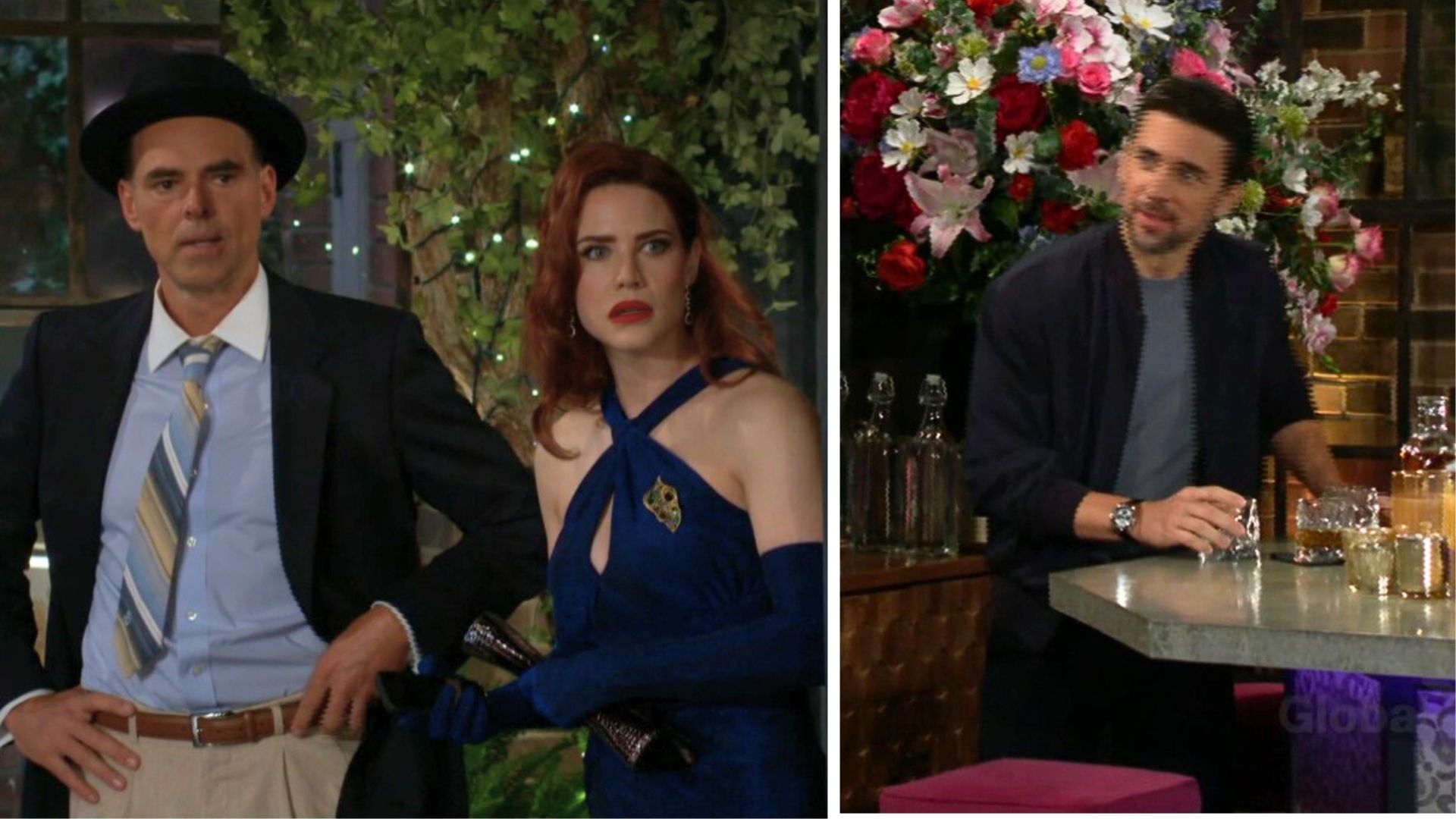 Sally, Billy, and Cane on The Young and the Restless | Image: CBS