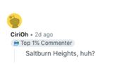 A reddit comment on Wuthering Heights teaser | Image via @Reddit r/movies