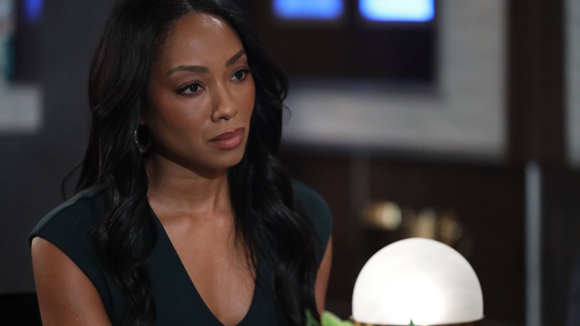 Tanisha Harper as a serious Jordan on General Hospital | Image: ABC