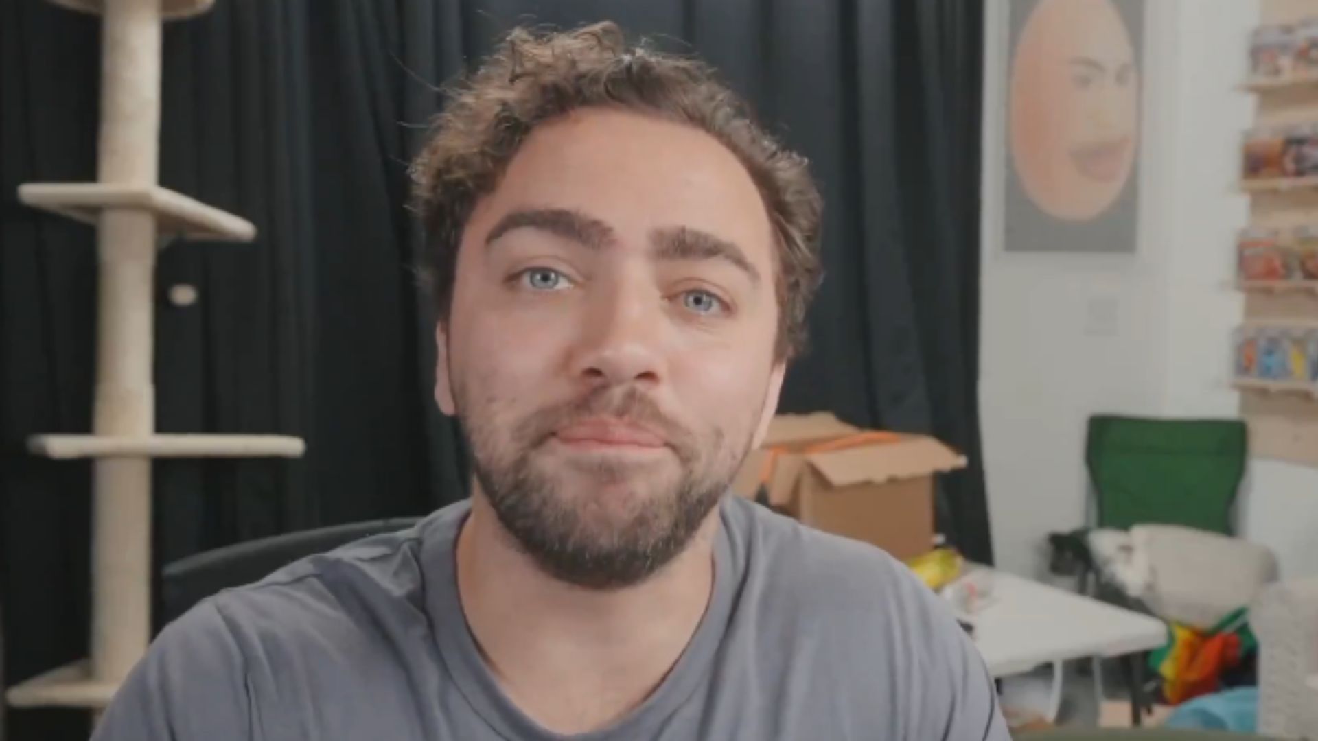 What did Mizkif say about Charlie Kirk? (Image via X/@realmizkif)