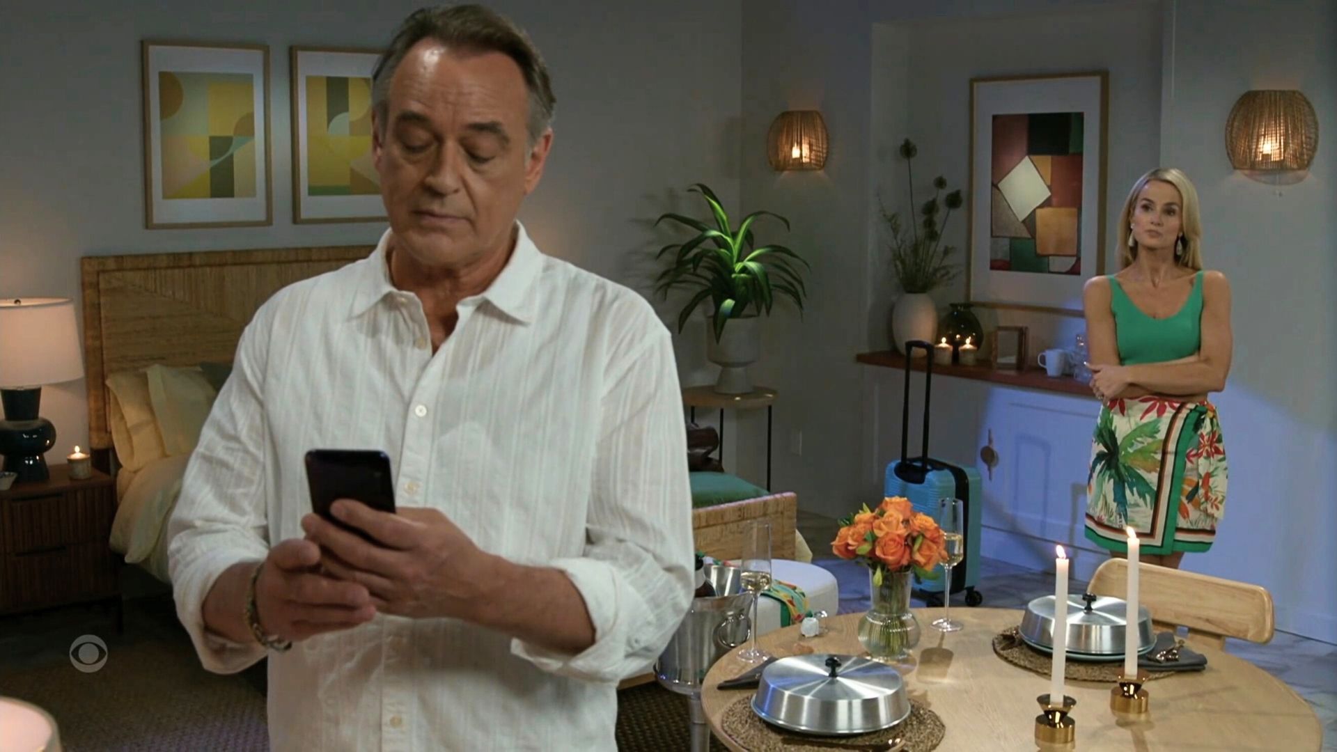 Beyond the Gates: Joey determining Doug&#039;s fate from afar, alibi included | Image: CBS