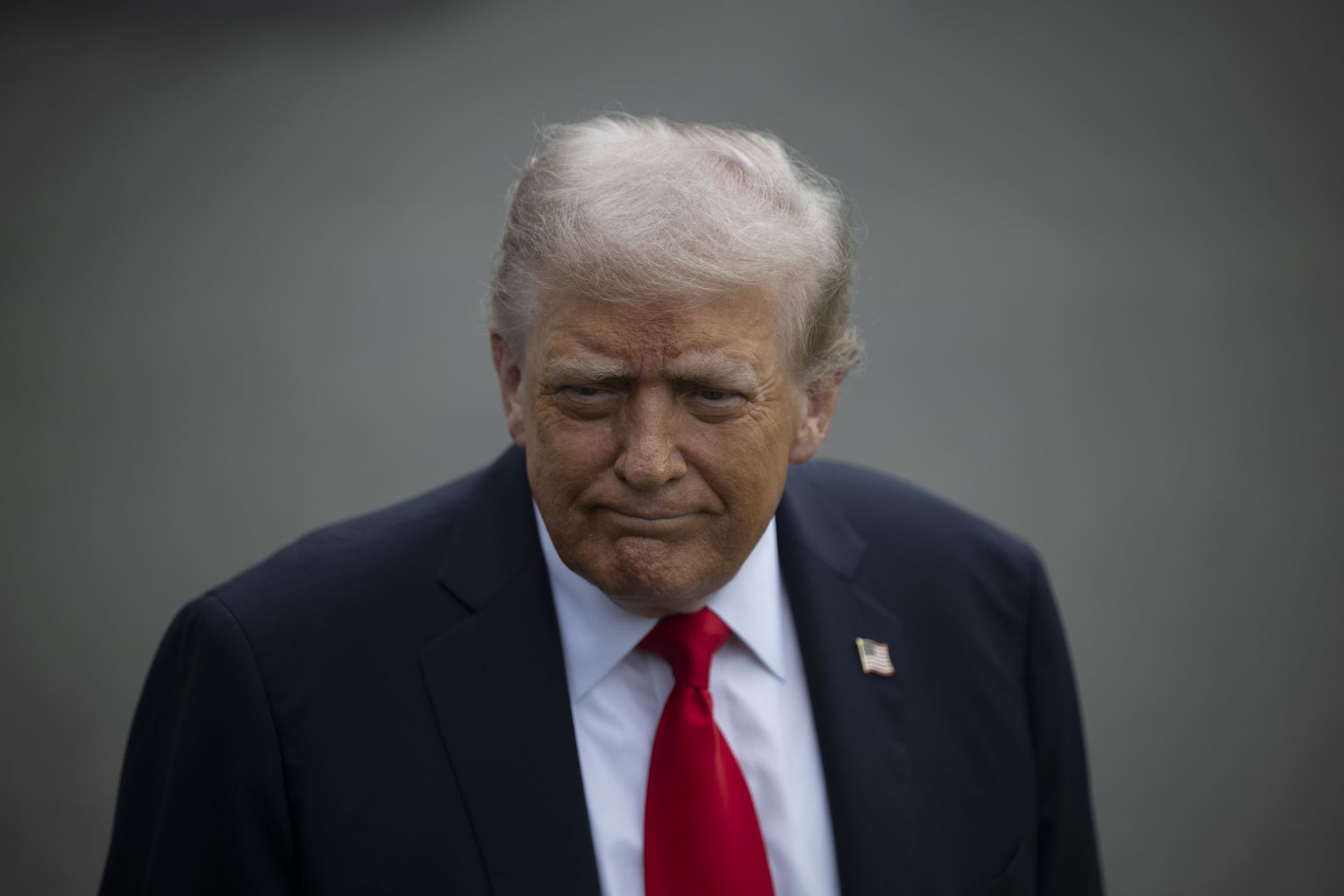 US President Donald Trump departs White House for visit to London, United Kingdom - Source: Getty