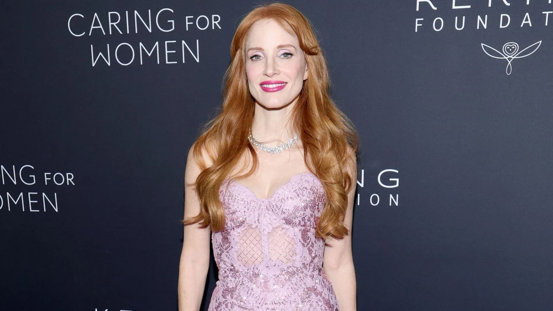 Jessica Chastain gets candid about attending Harvard University (Getty via Soap Central CMS - Resized on Canva)