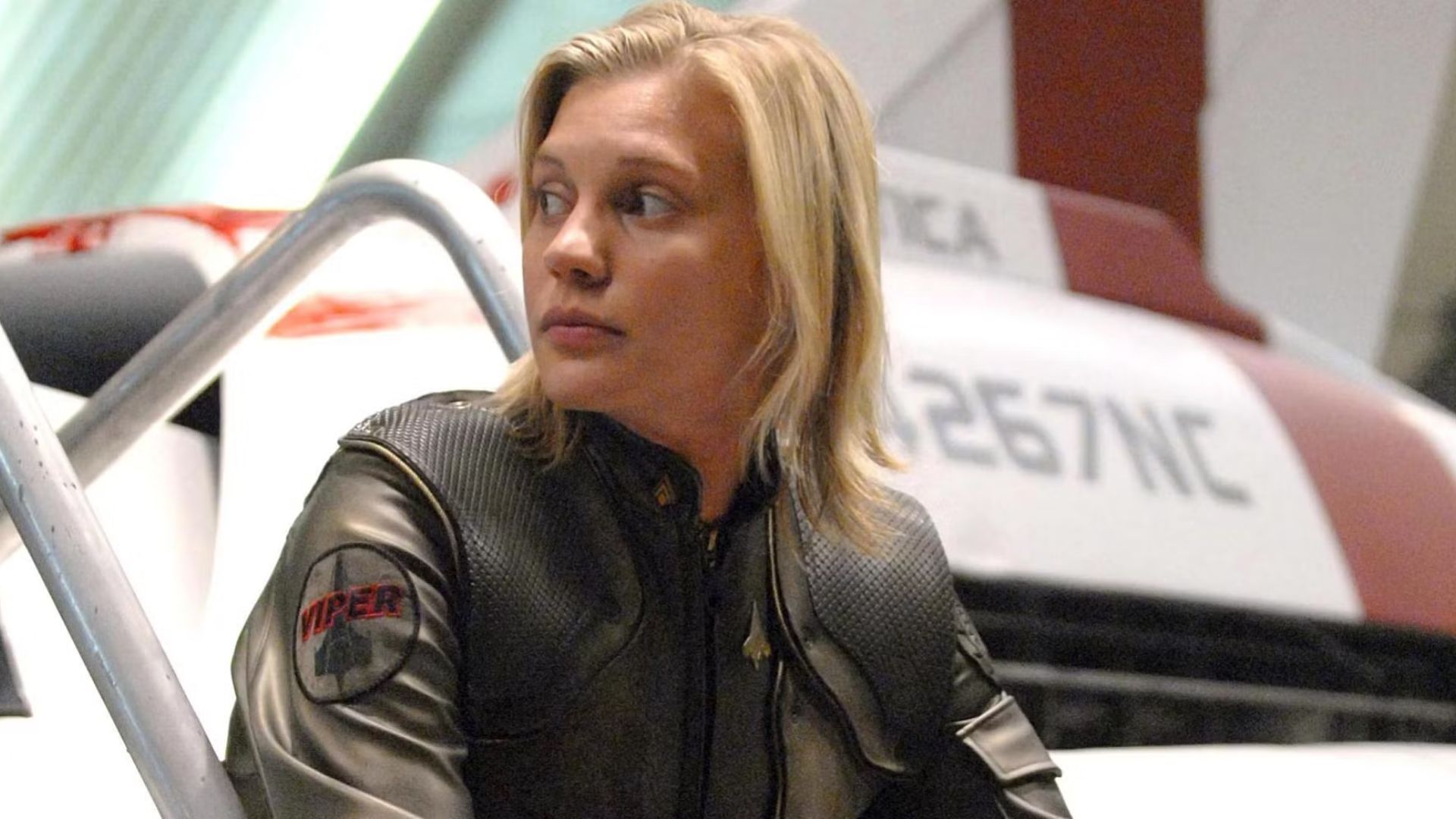 A still from Battlestar Galactica (Image via Prime Video)