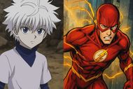 Killua Zoldyck and The Flash (Image Credits: Nippon, Warner Bros.)