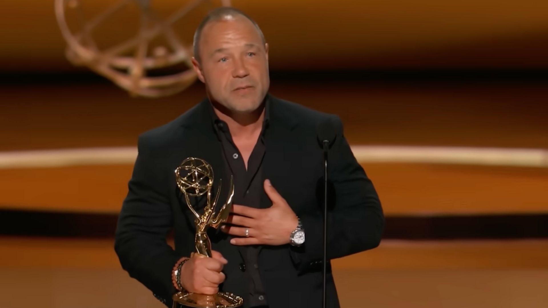 Stephen Graham won Outstanding Lead Actor in a Limited or Anthology Series at Emmys 2025 (Image via YouTube/Television Academy)