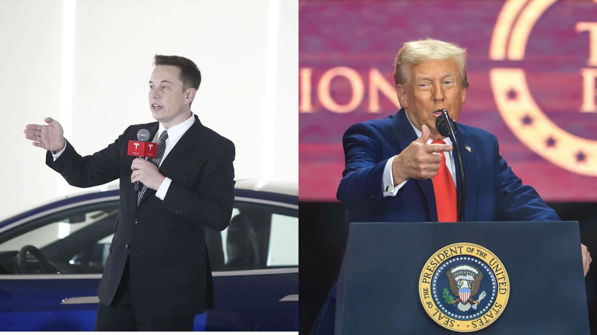 Donald Trump and Elon Musk (Image via Getty)