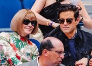 Anna Wintour and Rami Mallik attend The 2025 US Open Tennis Championships (Image via Getty)