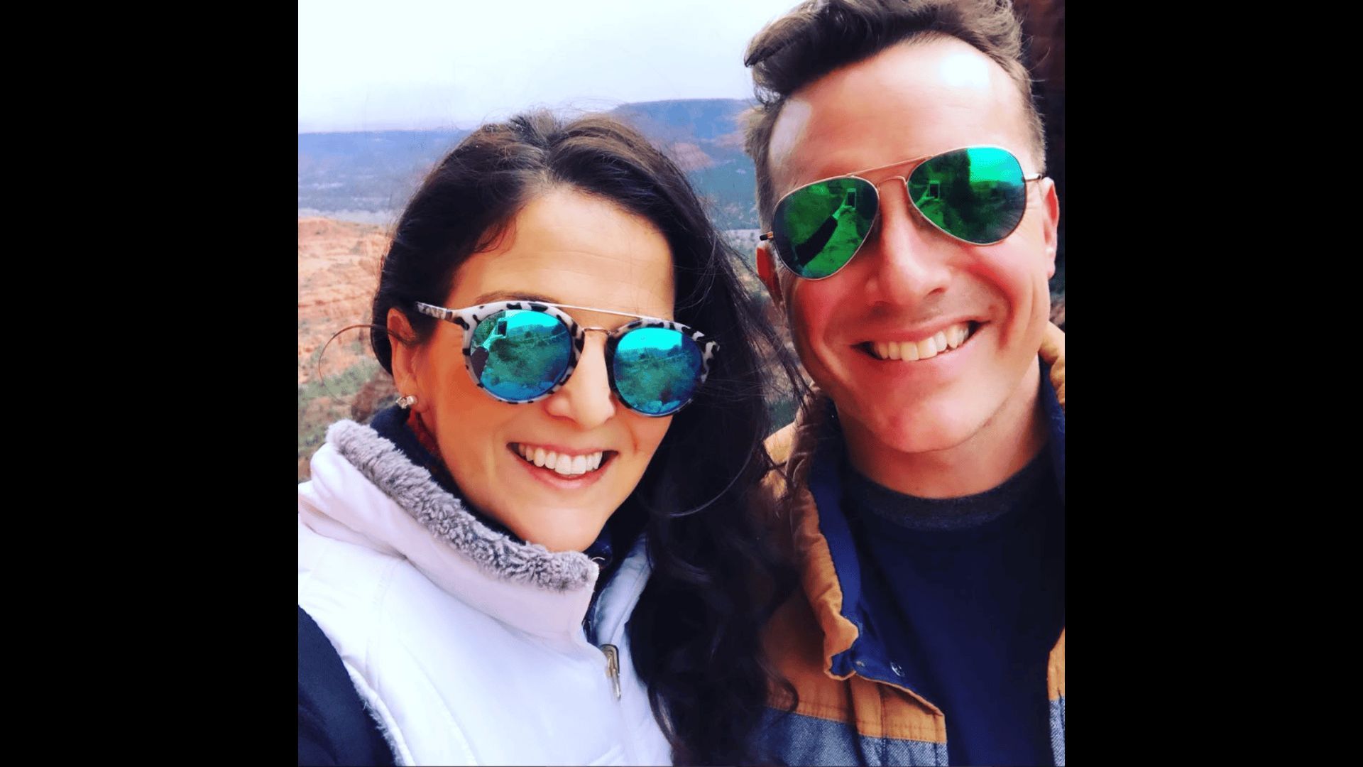 Benny and Kate during vacation. (Image via Instagram)