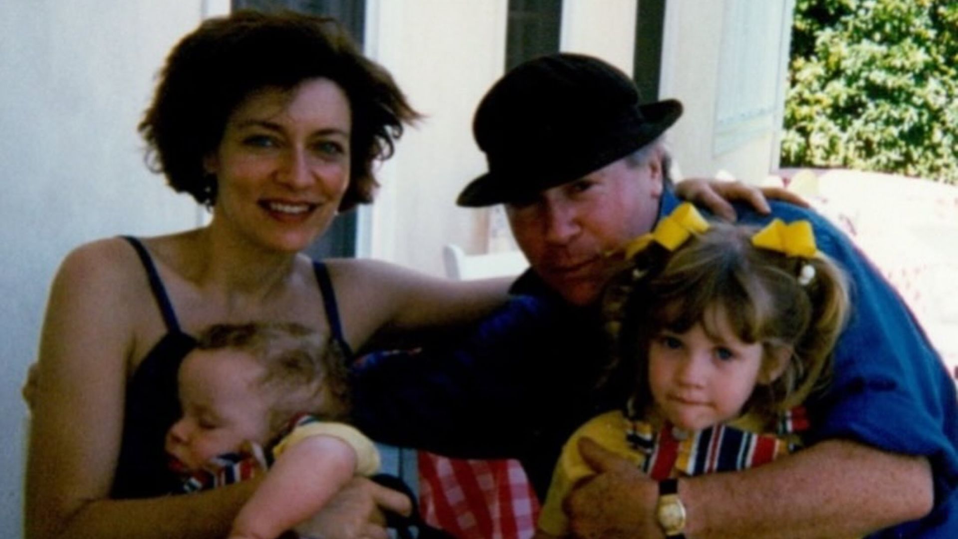 Henry Jaglom with Victoria Foyt and their two children (Image via Instagram)