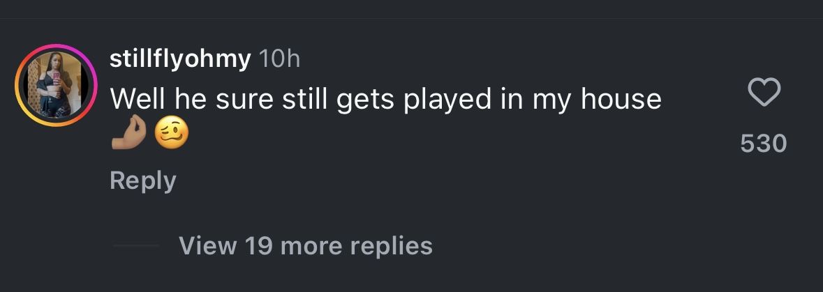 Comment of a user under The Shade Room&#039;s post about Tyrese calling the artist &ldquo;the King of R&amp;B.&quot; (Image via Instagram/@theshaderoom)