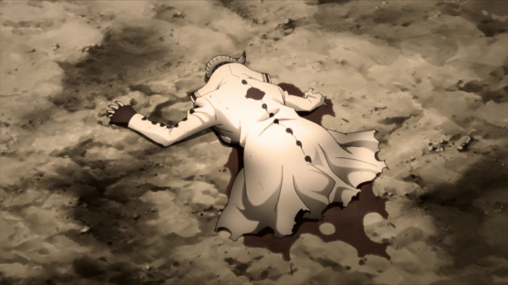 Isshiki Otsutsuki in his dying moments, as seen in the anime adaptation (Image credits: Studio Pierrot)