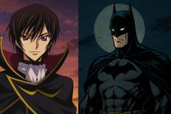 Lelouch Lamperouge and Batman (Image Credits: Sunrise, Warner Bros.)