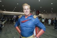 Cosplayer Ken Hoffman as Homelander at Comic-Con International 2023 | Image via: Getty